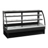 Positive Kühlvitrine Gebogen - 400 L - CombiSteel