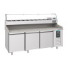 3-Door Pizza Cabinet - CombiSteel | Refrigerated 615L