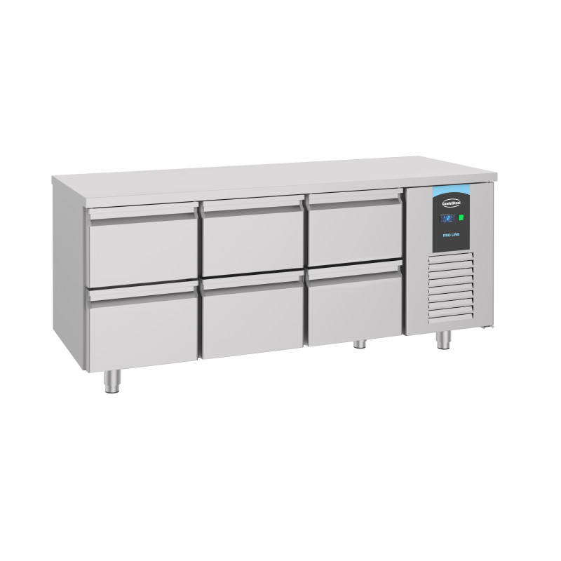 Positieve Koelwerkbank 6 GN 1/1 - 474 L - CombiSteel Positieve Koelwerkbank 6 GN 1/1 - 474 L - CombiSteel