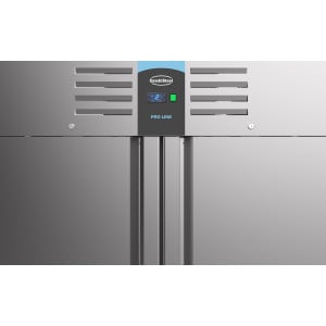 Negative Stainless Steel Refrigerated Cabinet - 1400 L - 2 Solid Doors - Combisteel