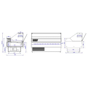 Optimierter SEO-Titel für das Produkt Positive Kühlvitrine Morris - 1 m² der Marke CombiSteel: Kühlvitrine