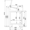 Saladette Koelkast 3 Deuren 10 GN 1/3 RVS CombiSteel - Profiteer van -30%!