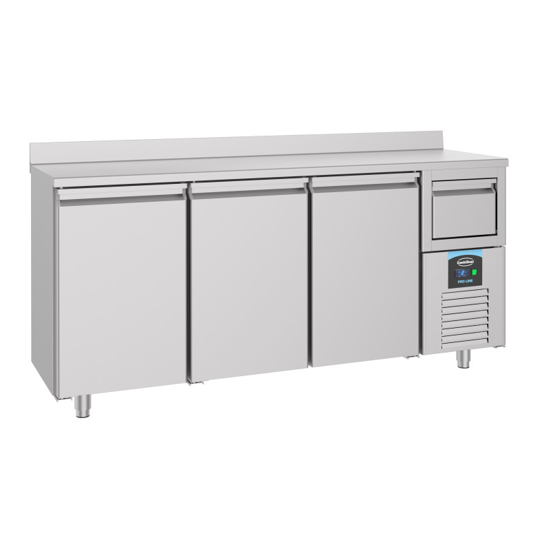 Positieve Koelwerkbank GN 1/1 met Opstand - 632 L - CombiSteel Positieve Koelwerkbank GN 1/1 met Opstand - 632 L - CombiSteel