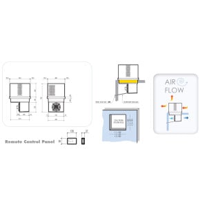 Plafond Positieve Koelunit - Combisteel, Betrouwbare Prestaties