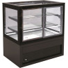 Koelvitrine met positieve temperatuur 300L CombiSteel - Elegant zwart