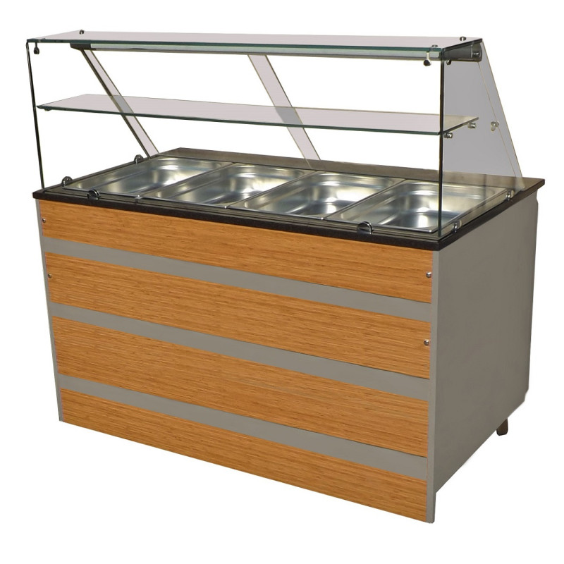 Refrigerated Buffet - 4 GN 1/1 CombiSteel: Optimal Cooling Performance