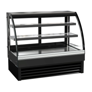 Positieve Koelvitrine Gebogen - 236 L - CombiSteel