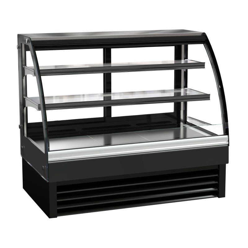 Vitrine Koelkast Positief Gebogen - 236 L - CombiSteel Vitrine Koelkast Positief Gebogen - 236 L - CombiSteel