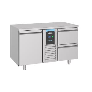 GN 1/1 Refrigerated Table 2 Drawer Door 281 L - CombiSteel