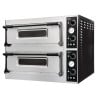 2-Chamber Pizza Oven - 2 x 6 Pizzas - 400 V - CombiSteel