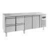 Refrigerated Positive Table GN 1/1 - CombiSteel - 553 L, 2 Doors, 4 Drawers