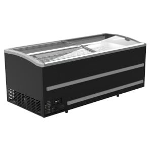 Black Chest Freezer 985 L for Supermarket - Combisteel