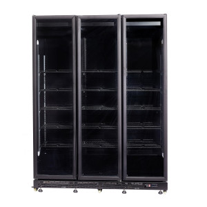 Positive Refrigerated Display Case 3 Heated Glass Doors CombiSteel - High Performance SEO