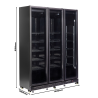 Positive Refrigerated Display Case 3 Heated Glass Doors CombiSteel - High Performance SEO