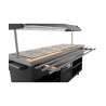 Buffet Warm CombiSteel - Edelstahl GN 1/1 & LED-Beleuchtung