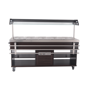 CombiSteel Hot Buffet - Stainless Steel GN 1/1 & LED Lighting