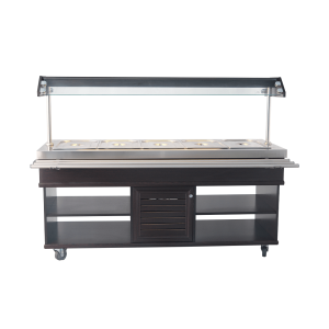 CombiSteel Hot Buffet - Stainless Steel GN 1/1 & LED Lighting