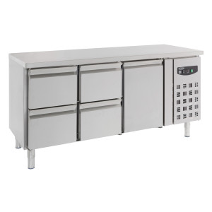 Refrigerated Positive Table GN 1/1 - 417 L - CombiSteel: Optimal professional storage