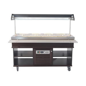 Refrigerated Buffet 4 GN 1/1 - CombiSteel: Professional performance and elegant design