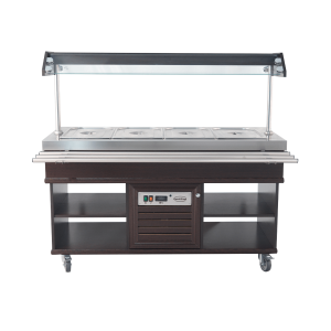 Buffet Réfrigéré 4 GN 1/1 - CombiSteel : Performance professionnelle et design élégant