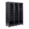 Professional refrigerated display case with 3 glass doors - CombiSteel 1200L