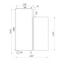 Refrigerated Cabinet Positive 1 Glass Door 597 L Combisteel AISI 304