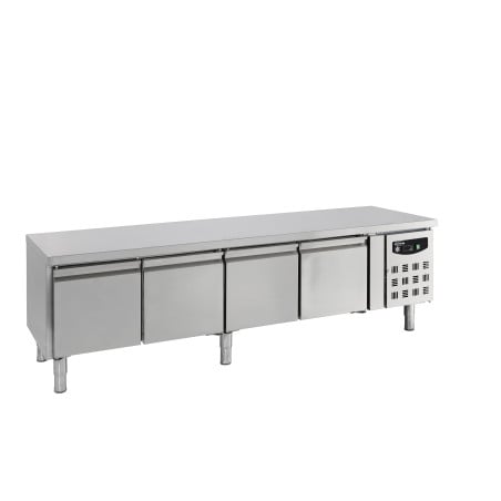 Positieve Koelwerkbank GN 1/1 met 4 Deuren - CombiSteel