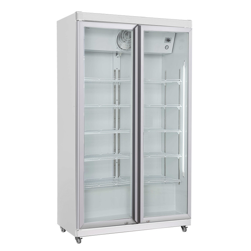 Positieve Koelkastkast - 2 Glazen Deuren - 785 L - CombiSteel Positieve Koelkastkast - 2 Glazen Deuren - 785 L - CombiSteel