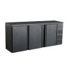 Refrigerated Back Bar 3 Doors Black - Capacity 537L - CombiSteel After-Sales Service