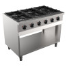 Professionele oven 700 - 6 branders - CombiSteel