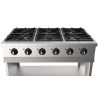 Professionele oven 700 - 6 branders - CombiSteel