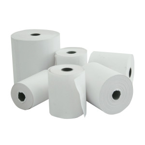 Thermische Papierrol voor POS Betaalkaarten - 80 x 80 x 12 mm - Set van 10 - FourniResto