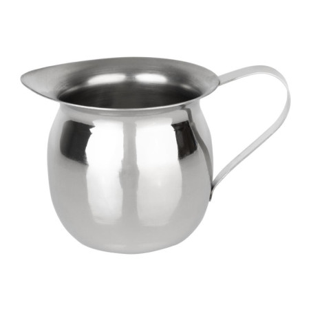 Mini Stainless Steel Milk Jug - 120 ml - Set of 6 - Olympia