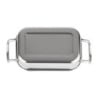 Stainless Steel Rectangular Serving Platter - 140 x 90 mm - Olympia