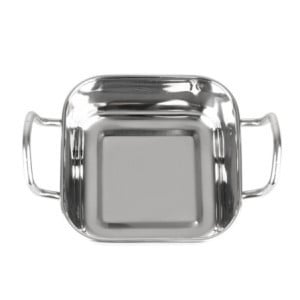 Square Stainless Steel Presentation Dish - 115 x 115 mm - Olympia