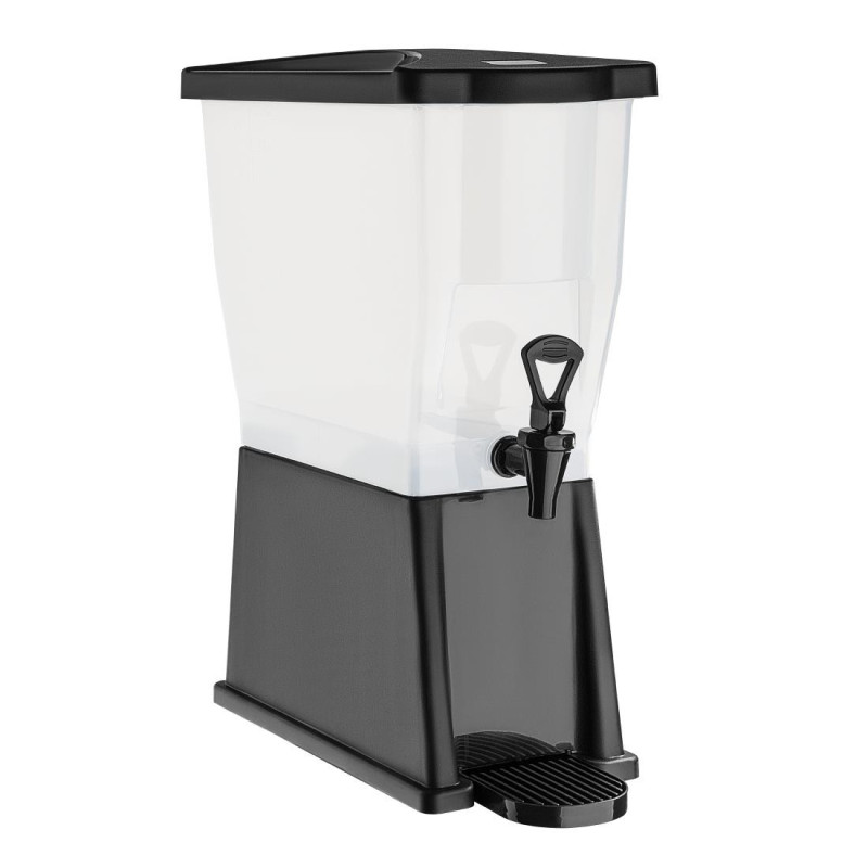 Black Polypropylene Beverage Dispenser - 12 L - Olympia