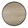 Zwarte Marston Ronde Tafel voor Buiten - ⌀ 70 mm - Bolero