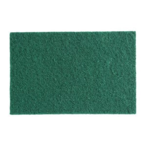 Green Scouring Pad - 110 x 151 mm - Pack of 10 - Jantex