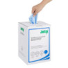 Compostable Blue Cleaning Cloths - 200 Sheets - Jantex