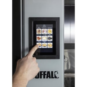 Vier Gemengde Compacte Oven met Touchscreen 6 x GN 1/1 met Installatiekit - Buffalo