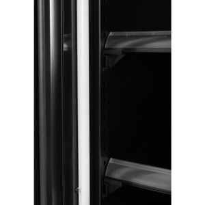 Refrigerated Display Case with 2 Doors - 744 L - Negative Black - Polar