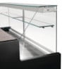 Tibet Black Refrigerated Service Counter - 1000 mm - Zoin