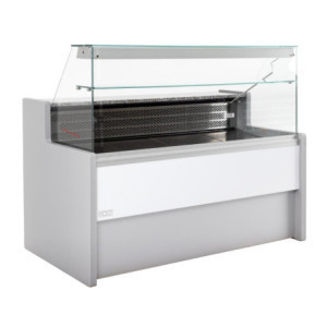 Tibet Gray Refrigerated Service Counter - 1500 mm - Zoin