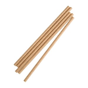 Flexible Paper Straw - 210 mm - Pack of 250 - Fiesta