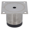 Verstellbarer Fuß AISI 304 ø 1"1/2 - 65 x 65 mm - FourniResto