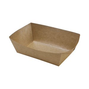 Barquette à Frites en Kraft - 135 x 85 mm - Lot de 250 - FourniResto