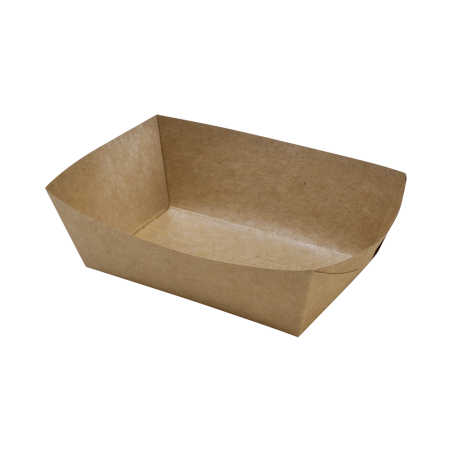 Barquette à Frites en Kraft - 135 x 85 mm - Lot de 250 - FourniResto