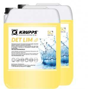 Set van 2 x 5L wasmiddel van het merk Krupps voor vaatwassers en glazenwassers