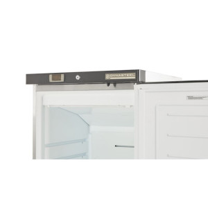 Edelstahl-Kühlschrank mit Belüftung 400L Dynasteel - Hochleistungsleistung für die Profiküche