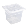 Polypropylene Tray - GN 1/6 - Set of 4 - Vogue